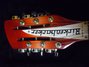 Rickenbacker 620/12 , Fireglo: Headstock