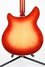 Apr 1967 Rickenbacker 366/12 , Fireglo: Body - Rear