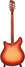 Rickenbacker 366/12 , Fireglo: Full Instrument - Rear