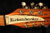 Rickenbacker 360/12 WB, Fireglo: Headstock