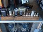 Rickenbacker B-16-ACombo/amp , Silver: Neck - Rear