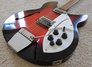 Rickenbacker 1997/6 RoMo, Red Burst: Close up - Free