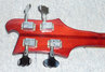 Rickenbacker 4001/4 , Burgundy: Headstock - Rear