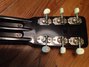 Rickenbacker B/6 LapSteel, Black: Headstock - Rear