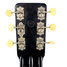 Rickenbacker B Post War/6 LapSteel, Black: Headstock - Rear