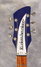Rickenbacker 330/6 , Azureglo: Headstock