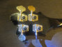 Rickenbacker 4003/4 Mod, Jetglo: Headstock - Rear