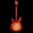 Rickenbacker 381/6 V69, Fireglo: Full Instrument - Rear