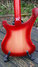 May 2002 Rickenbacker 4003/4 , Fireglo: Body - Rear