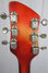 Rickenbacker 625/6 Mod, Fireglo: Headstock - Rear