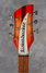Rickenbacker 1998/6 RoMo, Fireglo: Headstock
