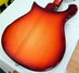 Sep 2010 Rickenbacker 620/6 , Fireglo: Body - Rear