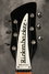 Rickenbacker 320/6 f hole, Jetglo: Headstock