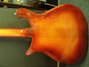 May 1979 Rickenbacker 620/6 Mod, Fireglo: Body - Rear