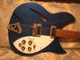Rickenbacker 330/6 , Midnightblue: Close up - Free2