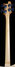 Rickenbacker 4001/4 V63, Mapleglo: Neck - Rear
