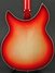 Apr 2015 Rickenbacker 1993/12 Plus, Fireglo: Body - Rear