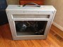 Rickenbacker B-16 Combo/amp , Silver: Full Instrument - Rear