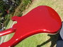 Jan 1982 Rickenbacker 4001(LH)/4 , Burgundy: Body - Rear