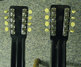 Rickenbacker DW16/2 X 8 Doubleneck, Silver: Headstock - Rear