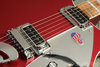 Rickenbacker 620/6 SPC, Ruby: Close up - Free2