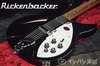 Rickenbacker 330/6 , Jetglo: Close up - Free