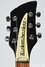 Rickenbacker 330/6 , Jetglo: Headstock