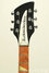 Rickenbacker 360/6 , Jetglo: Headstock