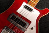 Rickenbacker 4001/4 , Burgundy: Close up - Free2