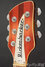 Rickenbacker 360/6 Bound Headstock, Fireglo: Headstock