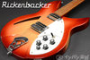 Rickenbacker 330/6 , Fireglo: Close up - Free2