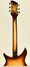 Rickenbacker 310/6 C64, MonteBrown: Neck - Rear