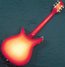 Rickenbacker 1996/6 f hole, Fireglo: Full Instrument - Rear