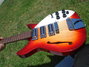 Rickenbacker 1996/6 f hole, Fireglo: Body - Front