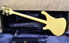 Rickenbacker 4001/4 BT, White: Full Instrument - Rear