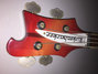 Rickenbacker 4001/4 , Fireglo: Headstock