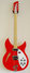 Rickenbacker 360/6 SPC, Alarm Red: Full Instrument - Front