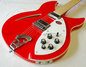 Rickenbacker 360/6 SPC, Alarm Red: Close up - Free2