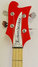 Rickenbacker 4003/4 SPC, Alarm Red: Headstock