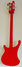 Rickenbacker 4003/4 SPC, Alarm Red: Full Instrument - Rear