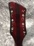 Rickenbacker 330/6 Mod, Burgundy: Headstock - Rear