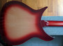 Dec 1998 Rickenbacker 325/6 V63, Fireglo: Body - Rear