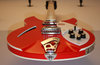 Rickenbacker 360/6 SPC, Alarm Red: Neck - Rear