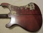 May 1973 Rickenbacker 4001/4 Mod, Burgundy: Body - Rear