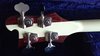 Rickenbacker 4001/4 CS, Cream: Headstock - Rear