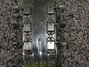 Rickenbacker 59/6 LapSteel, Silver: Headstock - Rear