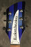 Jul 2006 Rickenbacker 330/6 , Blueburst: Headstock