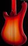 Mar 2015 Rickenbacker 4003/4 , Fireglo: Body - Rear