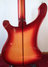 Aug 1980 Rickenbacker 4001/4 , Fireglo: Body - Rear