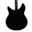 Feb 1992 Rickenbacker 360/12 WB, Jetglo: Body - Rear